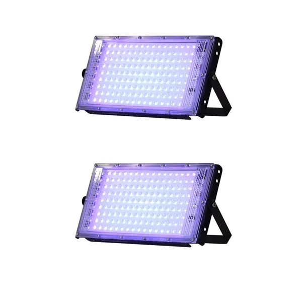 Ultravioletinių LED lempų nuoma – 2 vnt. UV šviestuvų komplektas 300W